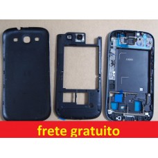 CARCAÇA SAMSUNG S3 i9300 AZUL ORIGINAL RETIRADA DE APARELHO